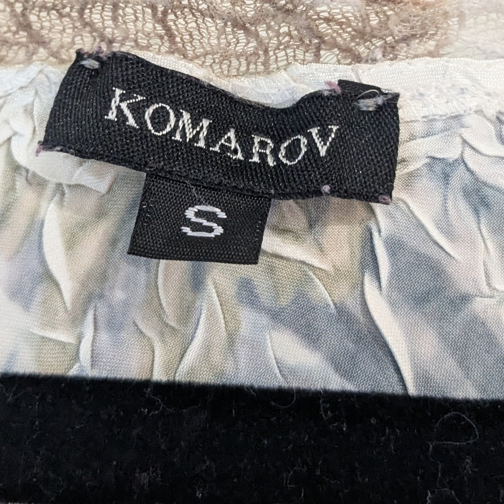 NEW Komarov Lace Trim Charmeuse Maxi Dress - Picture 4 of 8